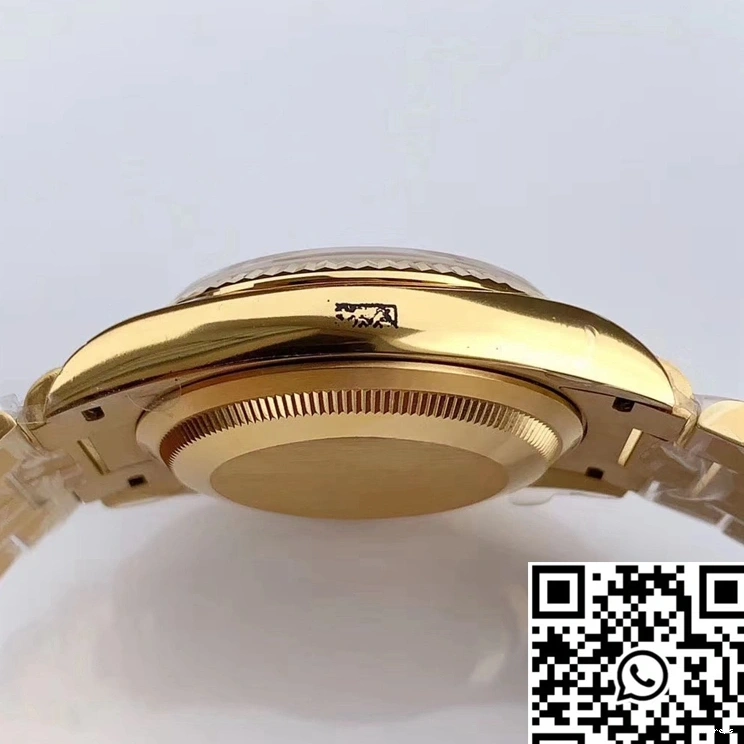 Factory Diamond M128238 White Day-Date Time EW Dial Rolex Scale 0331